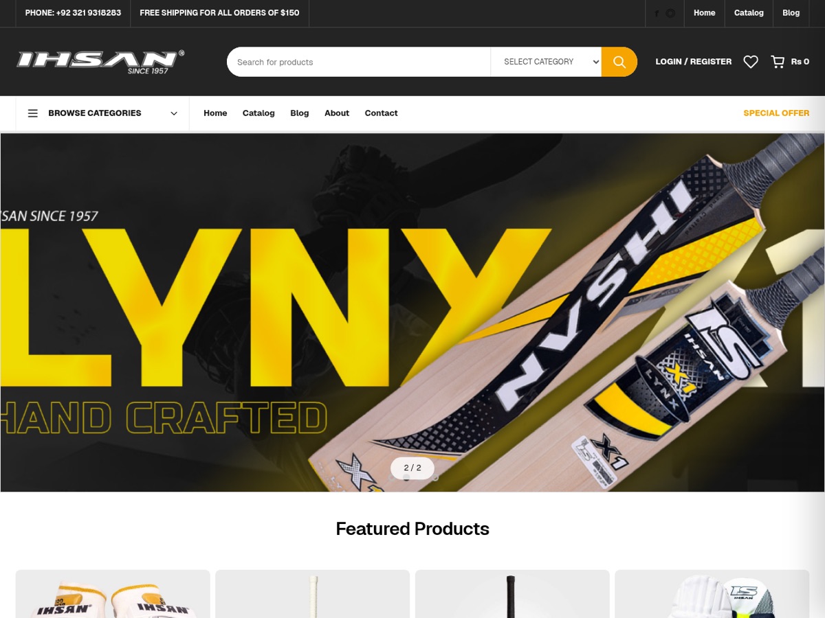 Sportswalaa sports and activewear store built on Eekaam in Pakistan